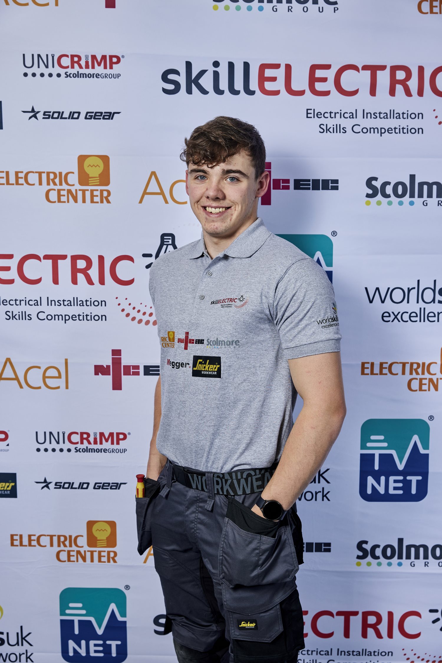 Danny McBean winner of SkillElectric 2023