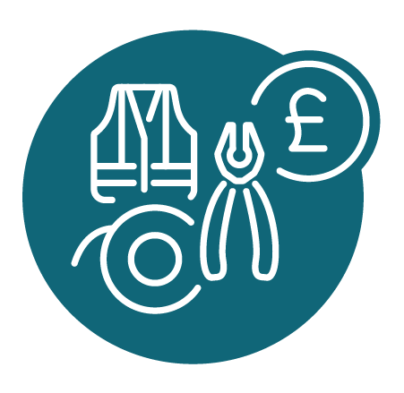 Icon to show NICEIC registered contractors save on the NICEIC webshop