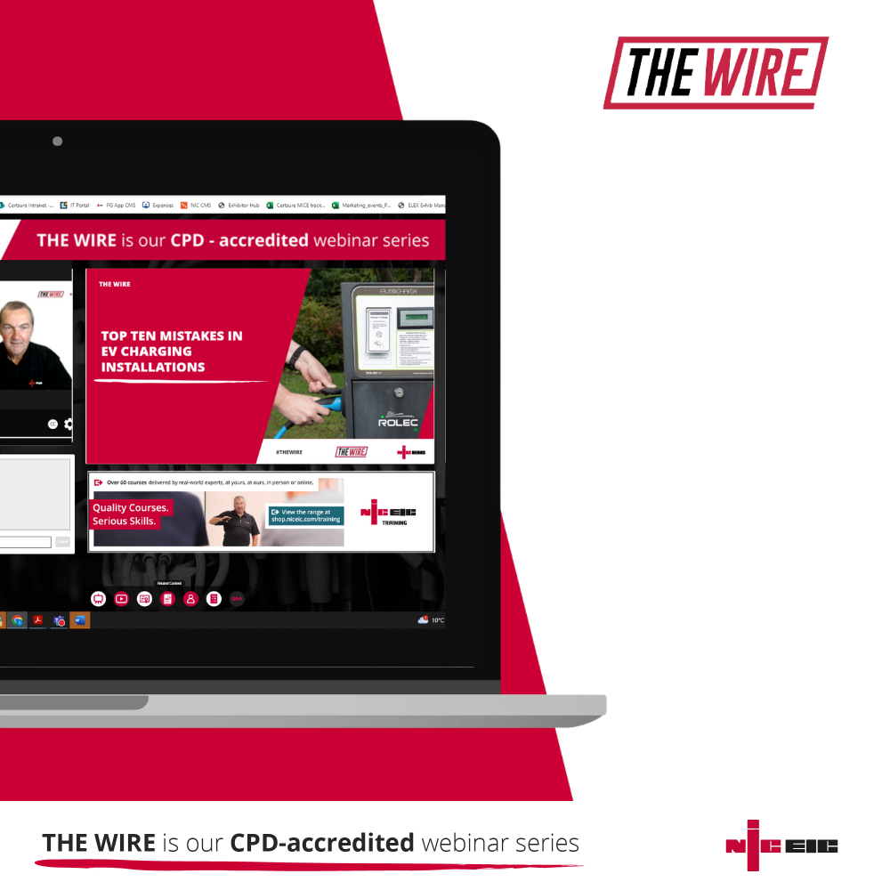 The wire image for use in emails